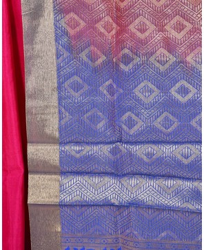 Rani Art Silk Banarasi All Over Buta Work Banarasi Saree