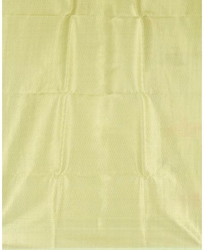 Pista Green Cotton Resham and Zari Aada Jaal Work Banarasi