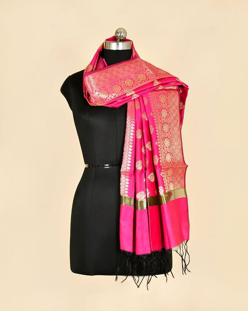 Rani Tafeta Art Silk Banarasi Dupatta