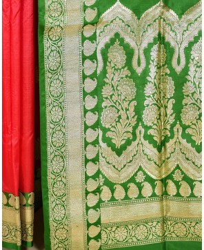 Rani Pure Katan Silk Banarasi Saree